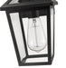 Outdoor Wall Light Z-Lite 579S-BK Black Talbot 1 Light Outdoor Wall Light Z-Lite