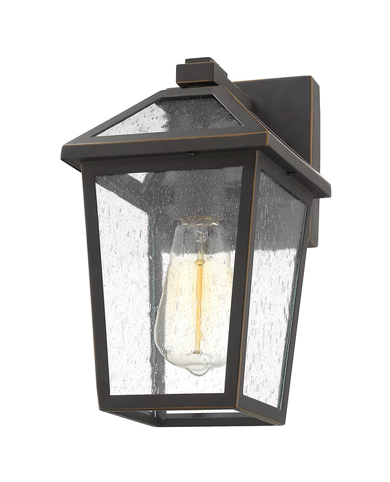 Outdoor Wall Light Z-Lite 579S-ORB Oil Rubbed Bronze Talbot 1 Light Outdoor Wall Light Z-Lite