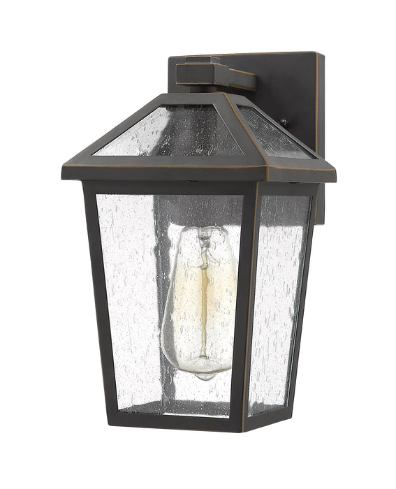 Outdoor Wall Light Z-Lite 579S-ORB Oil Rubbed Bronze Talbot 1 Light Outdoor Wall Light Z-Lite