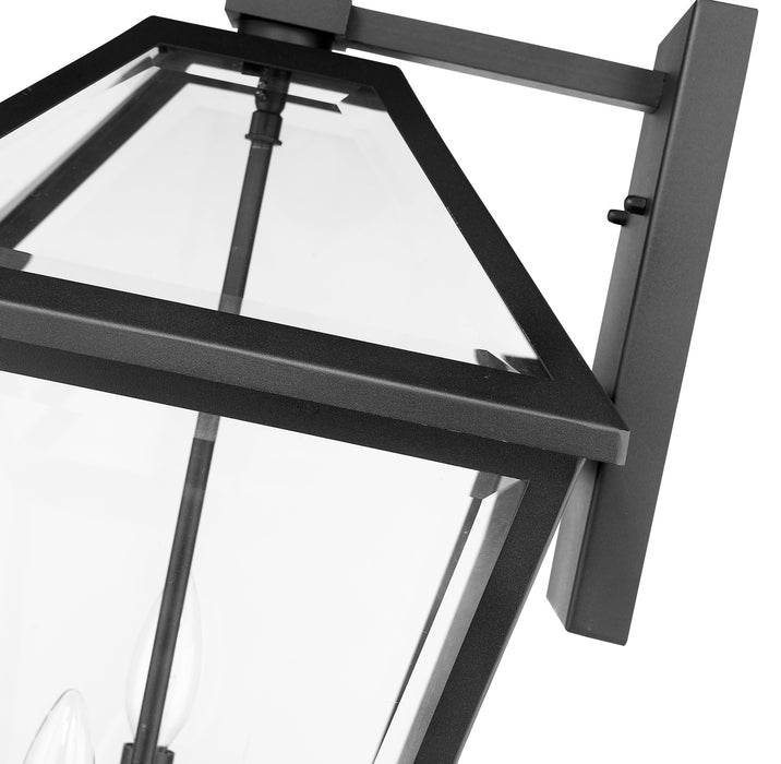 Outdoor Wall Light Z-Lite 579XL-BK Black Talbot 3 Light Outdoor Wall Light Z-Lite