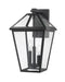 Outdoor Wall Light Z-Lite 579XL-BK Black Talbot 3 Light Outdoor Wall Light Z-Lite