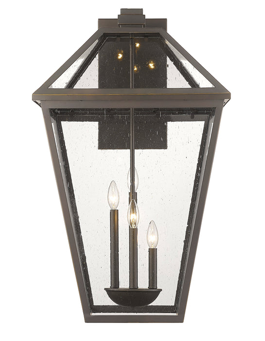 Outdoor Wall Light Z-Lite 579XLX-ORB Oil Rubbed Bronze Talbot 4 Light Outdoor Wall Light Z-Lite