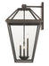 Outdoor Wall Light Z-Lite 579XLX-ORB Oil Rubbed Bronze Talbot 4 Light Outdoor Wall Light Z-Lite