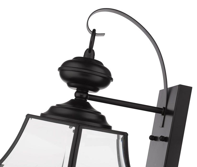 Outdoor Wall Light Z-Lite 580B-BK Black Westover 3 Light Outdoor Wall Light Z-Lite