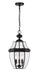 Outdoor Chain Mount Ceiling Fixture Z-Lite 580CHB-BK Black Westover 3 Light Outdoor Chain Mount Ceiling Fixture Z-Lite