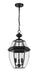 Outdoor Chain Mount Ceiling Fixture Z-Lite 580CHB-BK Black Westover 3 Light Outdoor Chain Mount Ceiling Fixture Z-Lite