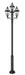 Outdoor Post Mounted Fixture Z-Lite 580PHB-4-5010P-BK Black Westover 3 Light Outdoor Post Mount Fixture Z-Lite