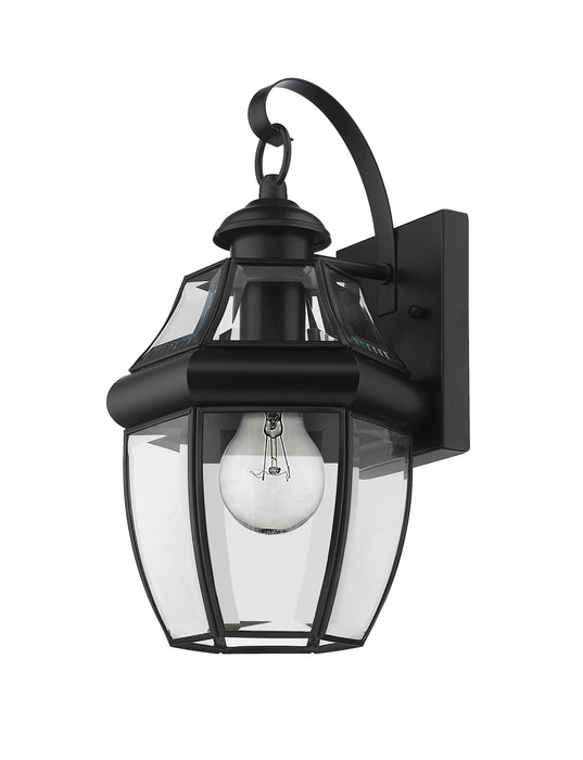 Outdoor Wall Light Z-Lite 580S-BK Black Westover 1 Light Outdoor Wall Light Z-Lite