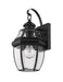 Outdoor Wall Light Z-Lite 580S-BK Black Westover 1 Light Outdoor Wall Light Z-Lite