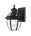 Outdoor Wall Light Z-Lite 580XS-BK Black Westover 1 Light Outdoor Wall Light Z-Lite