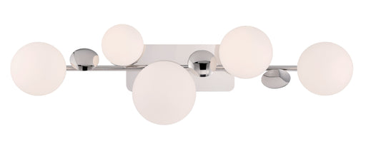 Eurofase 49087-024 Vine 5-Light Polished Nickel LED Vanity Light