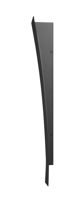 Outdoor Wall Light Z-Lite 581B-BK-LED Black Landrum 1 Light Outdoor Wall Light Z-Lite