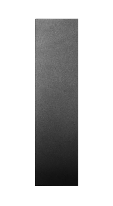 Outdoor Wall Light Z-Lite 581M-BK-LED Black Landrum 1 Light Outdoor Wall Light Z-Lite