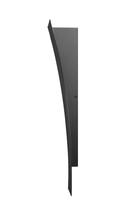 Outdoor Wall Light Z-Lite 581M-BK-LED Black Landrum 1 Light Outdoor Wall Light Z-Lite