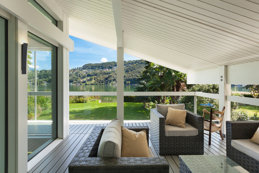 Outdoor Wall Light Z-Lite 581M-BK-LED Black Landrum 1 Light Outdoor Wall Light Z-Lite