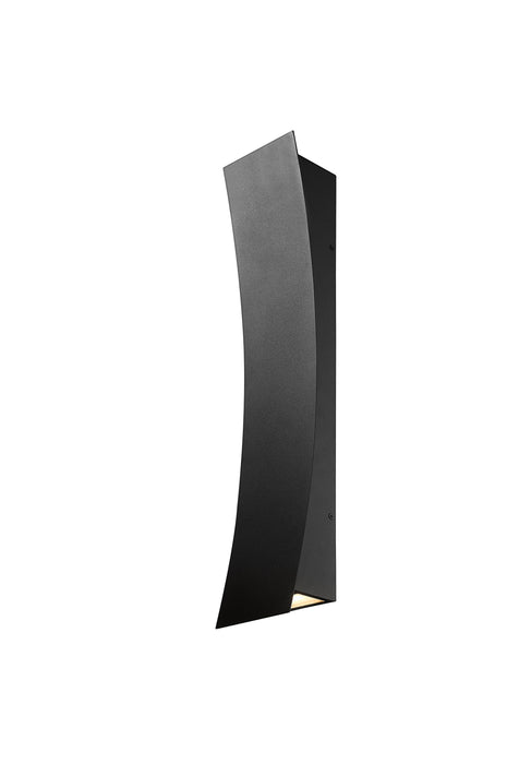 Outdoor Wall Light Z-Lite 582B-BK-LED Black Landrum 2 Light Outdoor Wall Light Z-Lite
