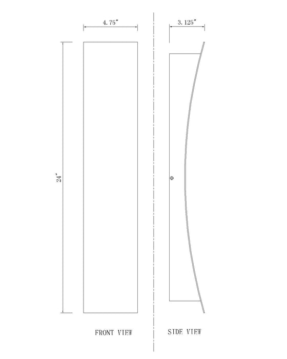 Outdoor Wall Light Z-Lite 582B-BK-LED Black Landrum 2 Light Outdoor Wall Light Z-Lite