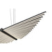 Eurofase 46841-018 Seraph 39" Matte Black LED Chandelier