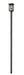 Outdoor Post Mounted Fixture Z-Lite 583PHBR-5009P120-BK Black Brookside 1 Light Outdoor Post Mount Fixture Z-Lite
