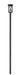 Outdoor Post Mounted Fixture Z-Lite 583PHBR-5009P120-BK Black Brookside 1 Light Outdoor Post Mount Fixture Z-Lite