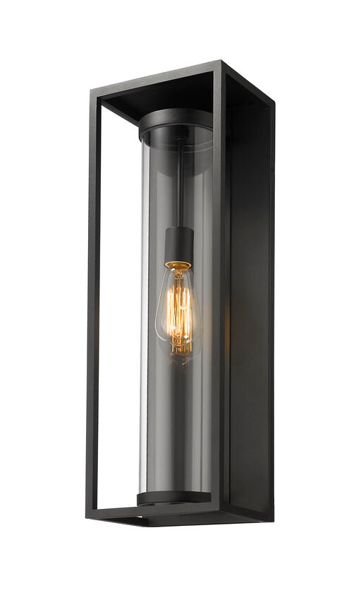 Outdoor Wall Light Z-Lite 584B-BK Dunbroch Large Outdoor Wall Light Z-Lite