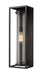 Outdoor Wall Light Z-Lite 584B-BK Black Dunbroch 1 Light Outdoor Wall Light Z-Lite