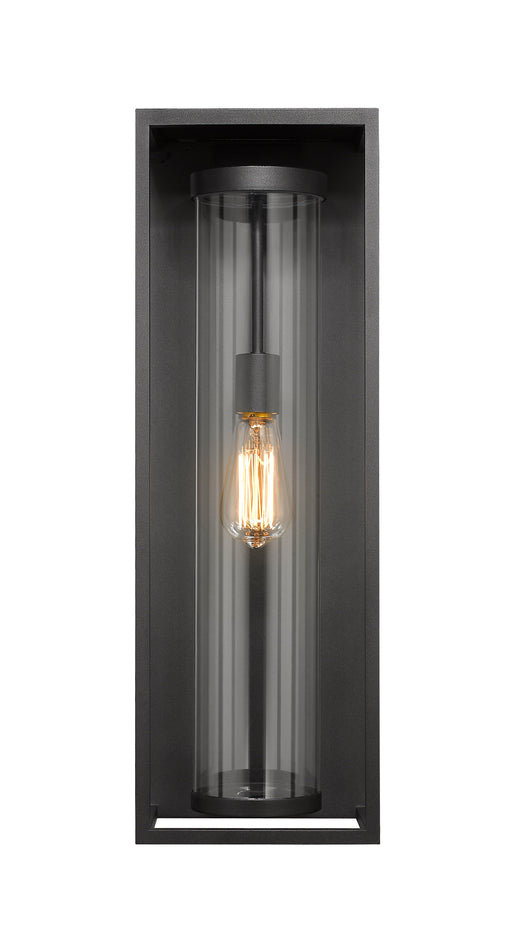 Outdoor Wall Light Z-Lite 584B-BK Black Dunbroch 1 Light Outdoor Wall Light Z-Lite
