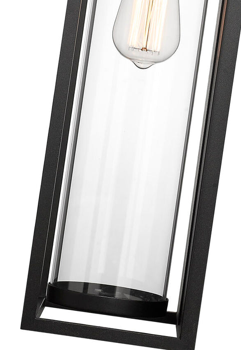 Outdoor Wall Light Z-Lite 584B-BK Dunbroch Large Coastal Grade Outdoor Wall Light Z-Lite