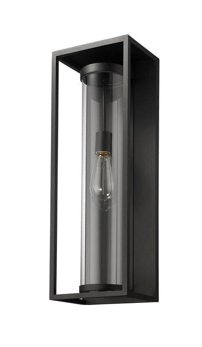 Outdoor Wall Light Z-Lite 584B-BK Dunbroch Large Coastal Grade Outdoor Wall Light Z-Lite