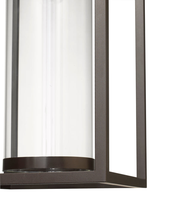 Outdoor Chain Mount Ceiling Fixture Z-Lite 584CHB-DBZ-OBS Deep Bronze + Outdoor Brass Dunbroch 1 Light Outdoor Chain Mount Ceiling Fixture Z-Lite