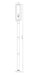 Outdoor Post Mounted Fixture Z-Lite 584PHBR-567P-BK Black Dunbroch 1 Light Outdoor Post Mounted Fixture Z-Lite