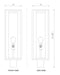 Outdoor Post Mount Fixture Z-Lite 584PHBR-DBZ-OBS Deep Bronze + Outdoor Brass Dunbroch 1 Light Outdoor Post Mount Fixture Z-Lite