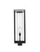 Outdoor Post Mount Fixture Z-Lite 584PHBS-BK Black Dunbroch 1 Light Outdoor Post Mount Fixture Z-Lite