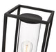 Outdoor Post Mount Fixture Z-Lite 584PHMR-BK Black Dunbroch 1 Light Outdoor Post Mount Fixture Z-Lite