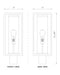 Outdoor Post Mount Fixture Z-Lite 584PHMR-DBZ-OBS Deep Bronze + Outdoor Brass Dunbroch 1 Light Outdoor Post Mount Fixture Z-Lite