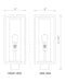 Outdoor Post Mount Fixture Z-Lite 584PHMS-DBZ-OBS Deep Bronze + Outdoor Brass Dunbroch 1 Light Outdoor Post Mount Fixture Z-Lite
