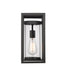 Outdoor Wall Light Z-Lite 584S-BK Black Dunbroch 1 Light Outdoor Wall Light Z-Lite