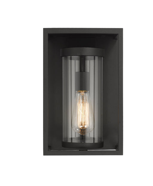 Outdoor Wall Light Z-Lite 584S-BK Black Dunbroch 1 Light Outdoor Wall Light Z-Lite