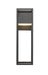 Outdoor Wall Light Z-Lite 585B-BK-LED Black Barwick 1 Light Outdoor Wall Light Z-Lite