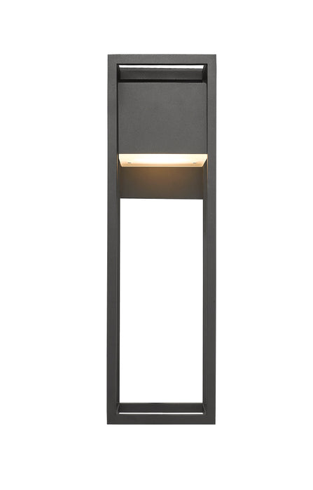 Outdoor Wall Light Z-Lite 585B-BK-LED Black Barwick 1 Light Outdoor Wall Light Z-Lite
