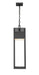 Outdoor Chain Mount Ceiling Fixture Z-Lite 585CHB-BK-LED Black Barwick 1 Light Outdoor Chain Mount Ceiling Fixture Z-Lite
