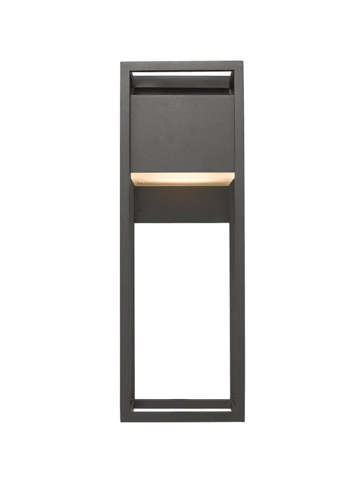 Outdoor Wall Light Z-Lite 585M-BK-LED Black Barwick 1 Light Outdoor Wall Light Z-Lite