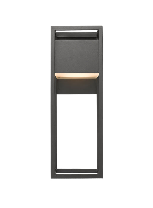 Outdoor Wall Light Z-Lite 585M-BK-LED Black Barwick 1 Light Outdoor Wall Light Z-Lite