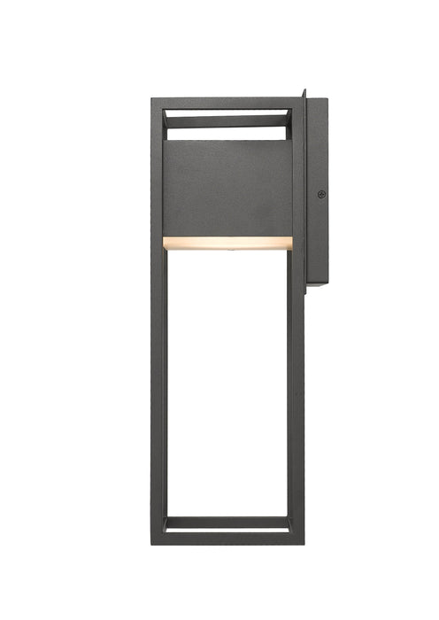 Outdoor Wall Light Z-Lite 585M-BK-LED Black Barwick 1 Light Outdoor Wall Light Z-Lite