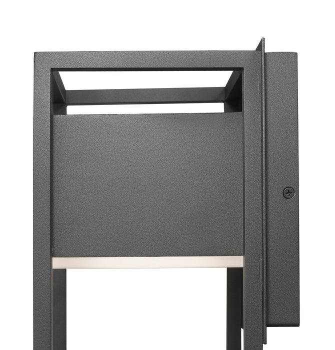 Outdoor Wall Light Z-Lite 585M-BK-LED Black Barwick 1 Light Outdoor Wall Light Z-Lite