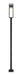 Outdoor Post Mounted Fixture Z-Lite 585PHBS-536P-BK-LED Black Barwick 1 Light Outdoor Post Mounted Fixture Z-Lite