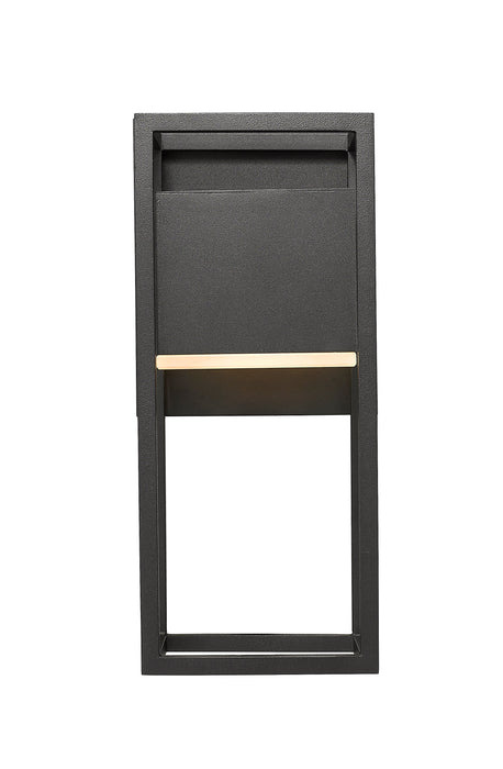 Outdoor Wall Light Z-Lite 585S-BK-LED Black Barwick 1 Light Outdoor Wall Light Z-Lite