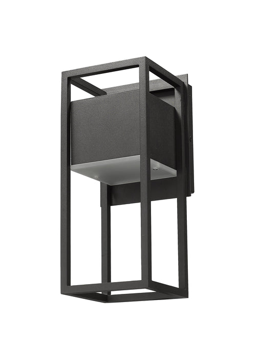 Outdoor Wall Light Z-Lite 585S-BK-LED Black Barwick 1 Light Outdoor Wall Light Z-Lite