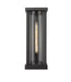 Outdoor Wall Light Z-Lite 586B-BK Black Glenwood 1 Light Outdoor Wall Light Z-Lite
