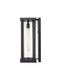 Outdoor Wall Light Z-Lite 586B-BK Black Glenwood 1 Light Outdoor Wall Light Z-Lite